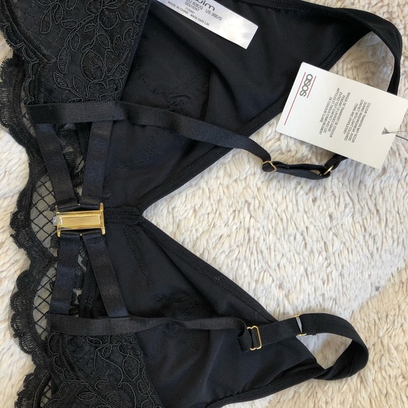 Gorgeous black bathing suit top with tags - Picture 3 of 6